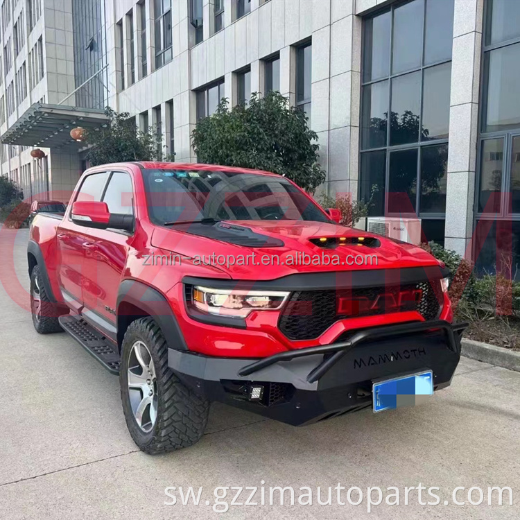 Mbele bumper grille bodykit kwa ram trx bodylit